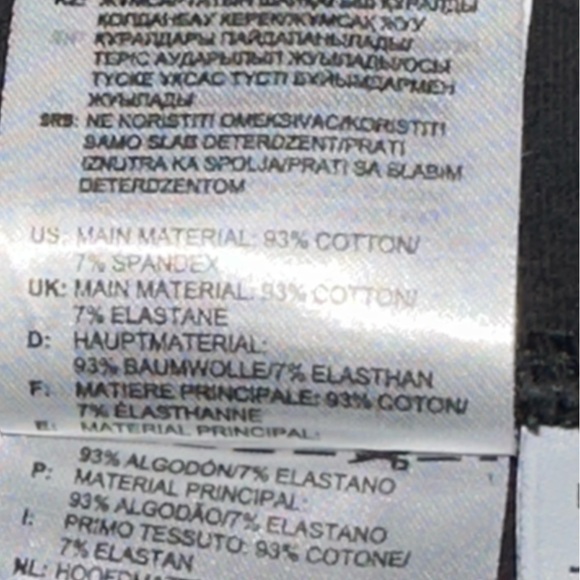 Adidas Girls Athletic Leggings Size Medium Black With Logo White Stripes - Picture 9 of 10